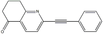2-(Phenylethynyl)-7,8-dihydroquinolin-5(6H)-one CAS#: 864224-08-8