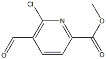 2-Pyridinecarboxylic acid, 6-chloro-5-forMyl-, Methyl ester CAS#: 872029-82-8