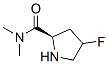 2-Pyrrolidinecarboxamide,4-fluoro-N,N-dimethyl-,(2R)-(9CI) CAS#: 847866-41-5