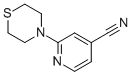 2-Thiomorpholinoisonicotinonitrile CAS#: 884507-30-6