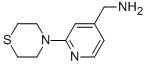 (2-Thiomorpholinopyrid-4-yl)methylamine CAS#: 886851-35-0
