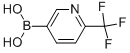 2-Trifluoromethyl-5-pyridineboric acid CAS#: 868662-36-6