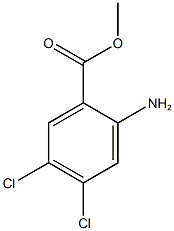 2-aMino-4,5-dichloro-benzoic acid Methyl ester CAS#: 844647-17-2