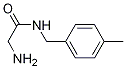 2-amino-N-(4-methylbenzyl)acetamide CAS#: 864273-44-9