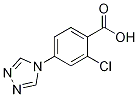 2-chloro-4-(4H-1,2,4-triazol-4-yl)benzoic acid(SALTDATA: FREE) CAS#: 842977-29-1