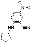 2-(cyclopentylamino)-5-nitrobenzonitrile CAS#: 849043-64-7