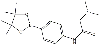 2-(diMethylaMino)-N-(4-(4,4,5,5-tetraMethyl-1,3,2-dioxaborolan-2-yl)phenyl)acetaMide CAS#: 873306-31-1