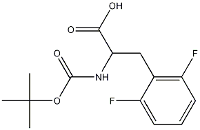 2-(tert-Butoxycarbonylamino)-3-(2,6-difluorophenyl)propanoic acid CAS#: 851047-82-0
