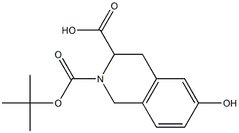 2-(tert-butoxycarbonyl)-1,2,3,4-tetrahydro-6-hydroxyisoquinoline-3-carboxylic acid CAS#: 845552-56-9