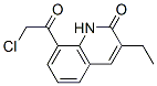 2(1H)-Quinolinone, 8-(chloroacetyl)-3-ethyl- (9CI) CAS#: 854523-99-2