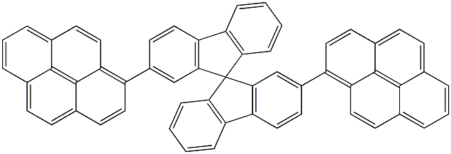 2,2'-Spiro-Pye , 2,2'-Di-pyrenyl-9,9-spiro-bifluorene CAS#: 831222-16-3