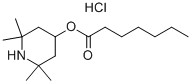 2,2,6,6-TETRAMETHYLPIPERIDIN-4-YL HEPTANOATE HYDROCHLORIDE CAS#: 849461-90-1