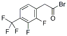 2,3-DIFLUORO-4-(TRIFLUOROMETHYL)PHENACYL BROMIDE CAS#: 886762-02-3