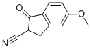 2,3-DIHYDRO-5-METHOXY-1-OXO-1H-INDENE-2-CARBONITRILE CAS#: 873422-55-0