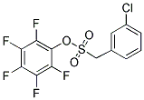 2,3,4,5,6-PENTAFLUOROPHENYL (3-CHLOROPHENYL)METHANESULFONATE CAS#: 885950-65-2