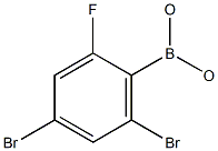 2,4-DIBROMO-6-FLUOROPHENYLBORONIC ACID CAS#: 870778-96-4