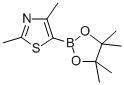 2,4-DIMETHYL-5-(4,4,5,5-TETRAMETHYL-1,3,2-DIOXABOROLAN-2-YL)-1,3-THIAZOLE CAS#: 859833-13-9