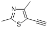 2,4-DIMETHYL-5-ETHYNYL-1,3-THIAZOLE CAS#: 868755-76-4