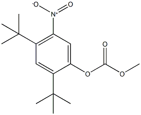 2,4-di-tert-butyl-5-nitrophenyl methyl carbonate CAS#: 873055-55-1