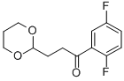 2',5'-DIFLUORO-3-(1,3-DIOXAN-2-YL)-PROPIOPHENONE CAS#: 884504-26-1