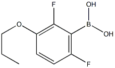 2,6-DIFLUORO-3-PROPOXYPHENYLBORONIC ACID CAS#: 849062-14-2