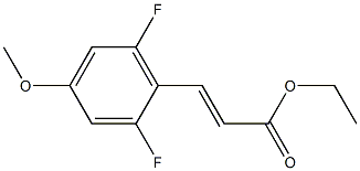 (2E)-3-(2,6-Difluoro-4-Methoxyphenyl)-2-propenoic Acid Ethyl Ester CAS#: 858114-78-0