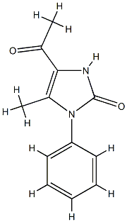 2H-Imidazol-2-one,4-acetyl-1,3-dihydro-5-methyl-1-phenyl-(9CI) CAS#: 819047-15-9