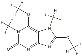 2H-Purin-2-one,1,7-dihydro-6,8-dimethoxy-1,7-dimethyl-(9CI) CAS#: 817631-48-4