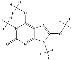 2H-Purin-2-one,1,9-dihydro-6,8-dimethoxy-1,9-dimethyl-(9CI) CAS#: 817631-47-3