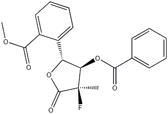 ((2R,3R,4R)-3-(benzoyloxy)-4-fluoro-4-methyl-5-oxotetrahydrofuran-2-yl)methyl benzoate CAS#: 874638-80-9