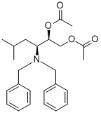 (2R,3S)-O,O-DIACETYL-3-DIBENZYLAMINO-5-METHYLHEXANE-1,2-DIOL CAS#: 871948-88-8