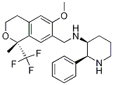 (2S,3S)-N-(((R)-6-Methoxy-1-Methyl-1-(trifluoroMethyl)isochroMan-7-yl)Methyl)-2-phenylpiperidin-3-aMine CAS#: 875322-24-0