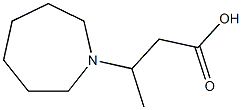 3-(1-AZEPANYL)BUTANOIC ACID CAS#: 856627-47-9