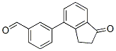 3-(1-Oxo-2,3-dihydro-inden-4-yl)benzaldehyde CAS#: 893736-45-3