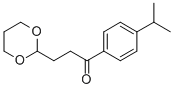 3-(1,3-DIOXAN-2-YL)-4'-ISOPROPYLPROPIOPHENONE CAS#: 884504-31-8