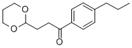 3-(1,3-DIOXAN-2-YL)-4'-N-PROPYL PROPIOPPHENONE CAS#: 884504-30-7