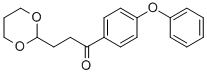 3-(1,3-DIOXAN-2-YL)-4'-PHENOXYPROPIOPHENONE CAS#: 884504-36-3