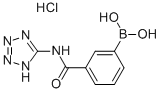 3-(1H-TETRAZOL-5-YL-CARBAMOYL)BENZENEBORONIC ACID, HCL CAS#: 850567-38-3