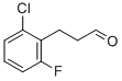 3-(2-CHLORO-6-FLUORO-PHENYL)-PROPIONALDEHYDE CAS#: 862574-71-8