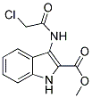3-(2-CHLORO-ACETYLAMINO)-1H-INDOLE-2-CARBOXYLIC ACID METHYL ESTER CAS#: 843615-63-4