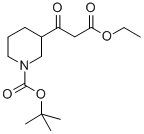 3-(2-ETHOXYCARBONYL-ACETYL)-PIPERIDINE-1-CARBOXYLIC ACID TERT-BUTYL ESTER CAS#: 877173-80-3