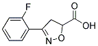 3-(2-FLUORO-PHENYL)-4,5-DIHYDRO-ISOXAZOLE-5-CARBOXYLIC ACID CAS#: 842973-70-0