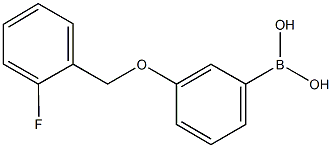 3-(2-FLUOROBENZYLOXY)PHENYLBORONIC ACID CAS#: 849062-13-1