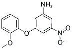 3-(2-METHOXY-PHENOXY)-5-NITRO-PHENYLAMINE CAS#: 832740-04-2