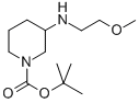 3-(2-METHOXYETHYLAMINO)PIPERIDINE-1-CARBOXYLIC ACID TERT-BUTYL ESTER CAS#: 887588-09-2