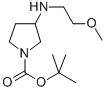 3-(2-METHOXYETHYLAMINO)PYRROLIDINE-1-CARBOXYLIC ACID TERT-BUTYL ESTER CAS#: 887587-33-9