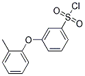 3-(2-METHYLPHENOXY)BENZENESULPHONYL CHLORIDE CAS#: 885950-88-9