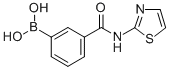 3-(2-THIAZOLYL)AMINOCARBONYLPHENYLBORONIC ACID CAS#: 850567-34-9