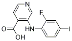 3-(2-fluoro-4-iodophenylaMino)isonicotinic acid CAS#: 885588-03-4