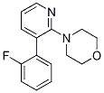 3-(2-fluorophenyl)-2-morpholinopyridine CAS#: 868944-88-1